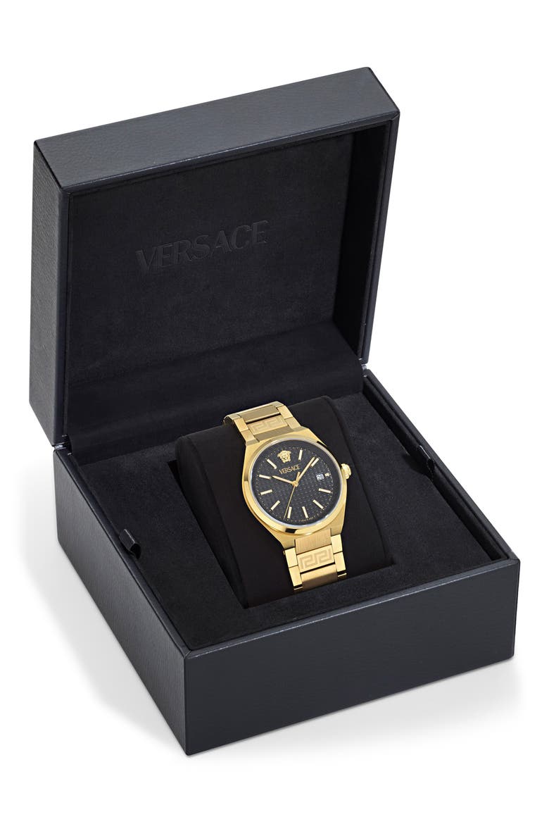 V-Auria Bracelet Watch, 39mm, Alternate, color, IP YELLOW GOLD