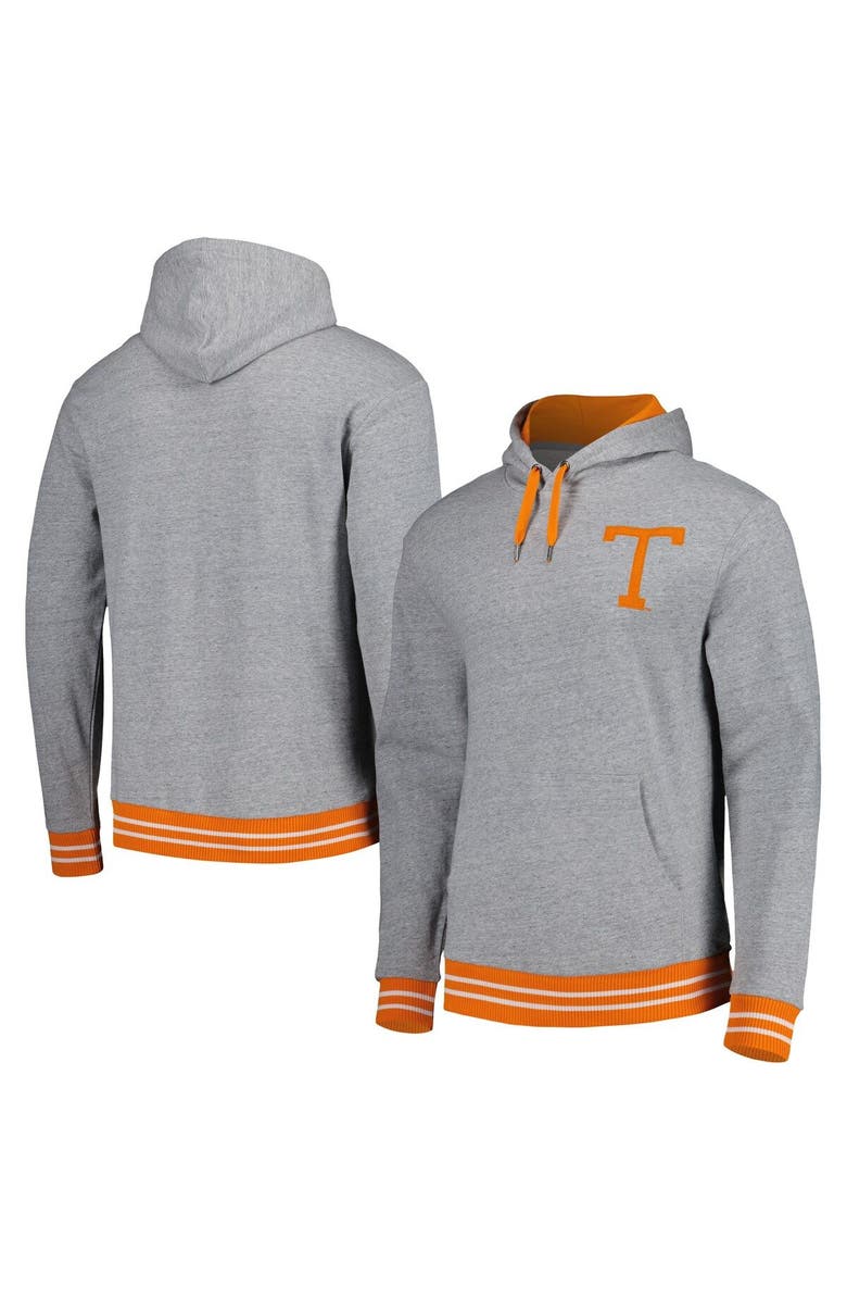 Mitchell & Ness Men's Mitchell & Ness Heather Gray Tennessee Volunteers Pullover Hoodie, Main, color,