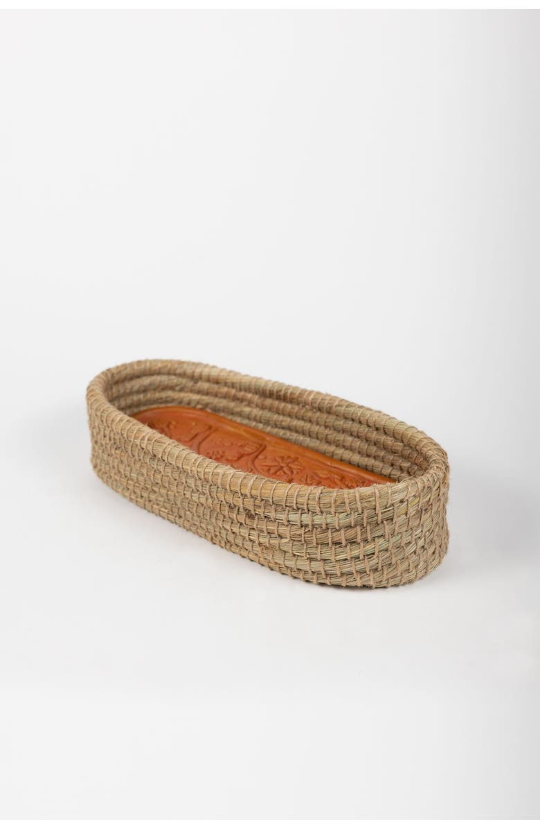 Ten Thousand Villages Toasty Long Bread Basket, Main, color, Neutral