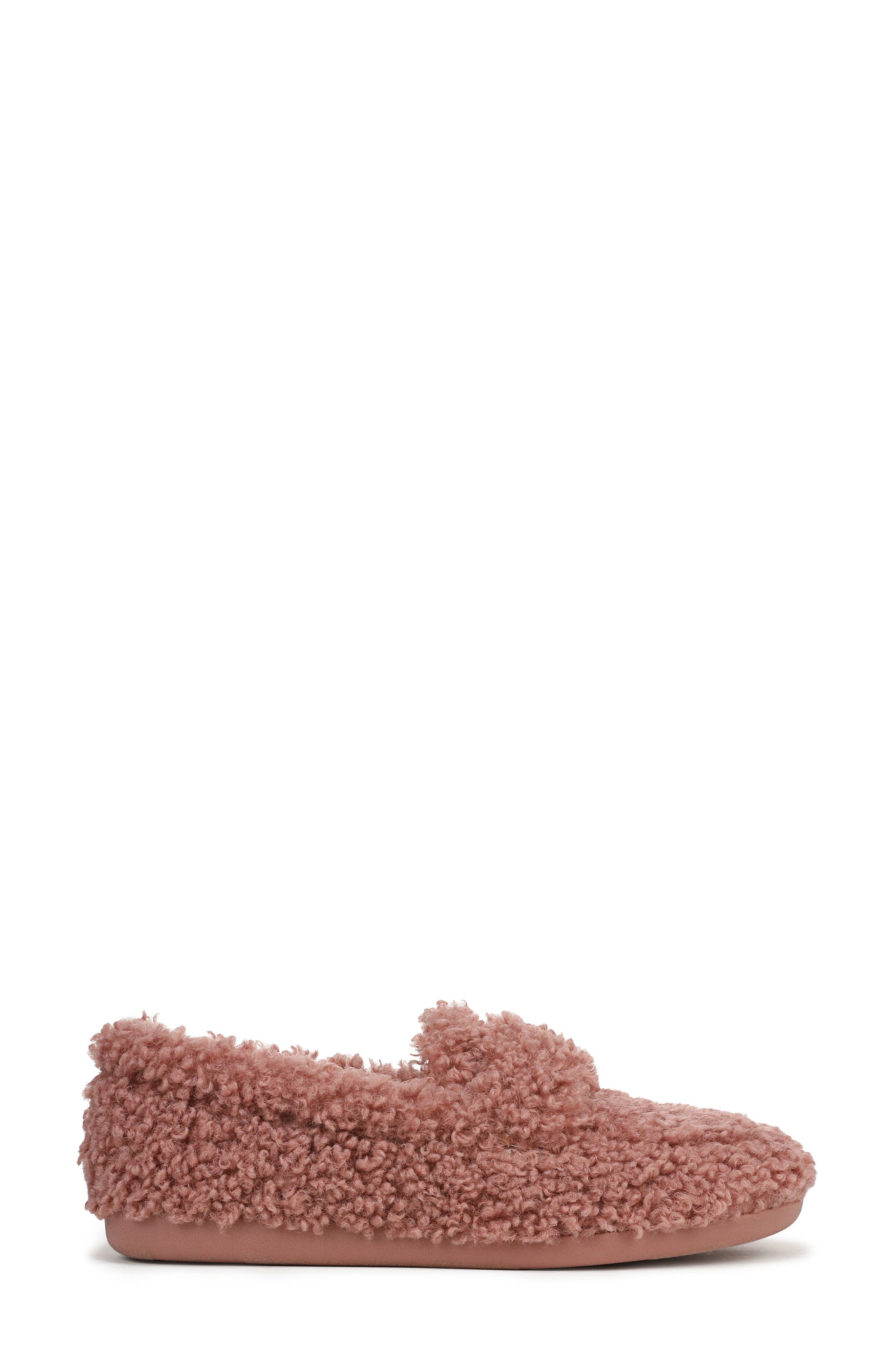 Snuggle Faux Shearling Slipper, Alternate, color, CINDER ROSE