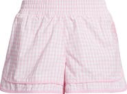 LoveShackFancy Lavey Gingham Shorts