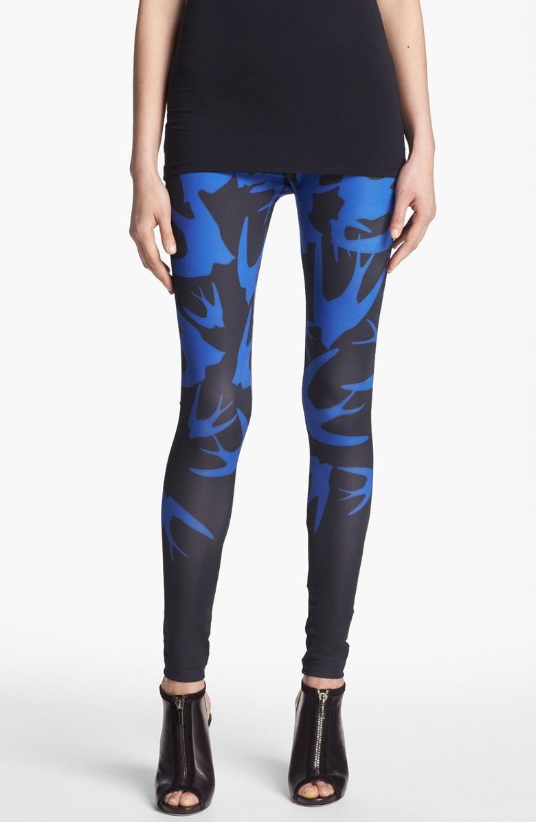 MCQ by Alexander McQueen Print Leggings, Main, color, 