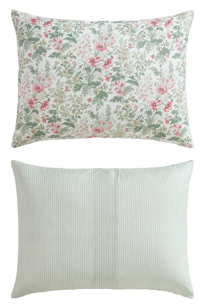 Arden Floral Comforter Set, Alternate, color, LIGHT/ PINK