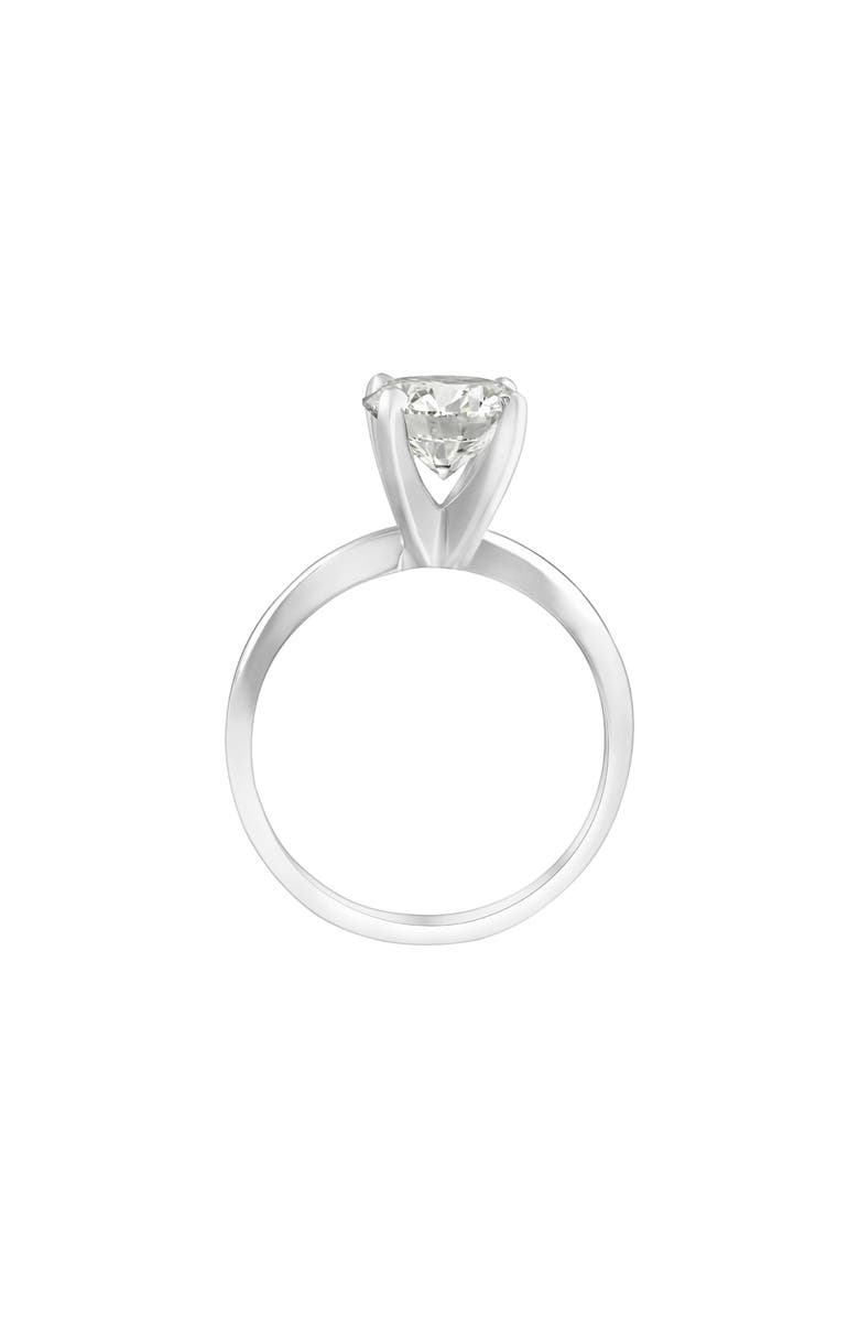 Bliss Diamond 1 3/4Ct Solitaire Diamond Platinum Engagement Ring Lab Grown, Alternate, color,