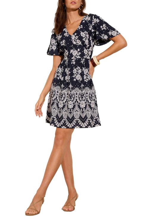 Floral Print Minidress