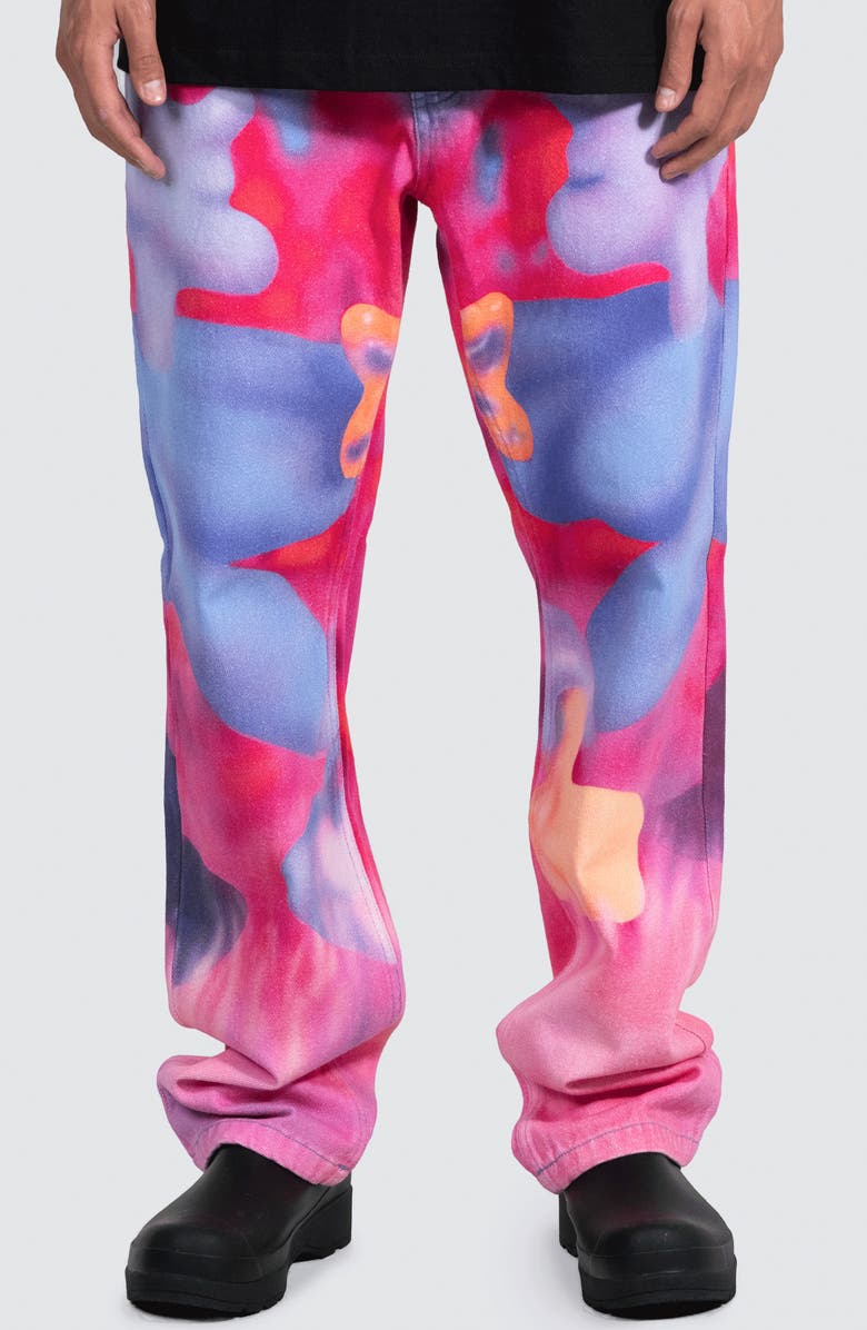 PLEASURES Interaction Bull Denim Jeans, Main, color,