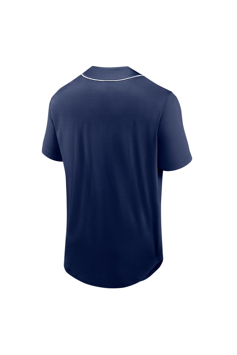 Men's Fanatics  Navy New York Yankees Franchise Button-Up Fashion Top, Alternate, color, Navy