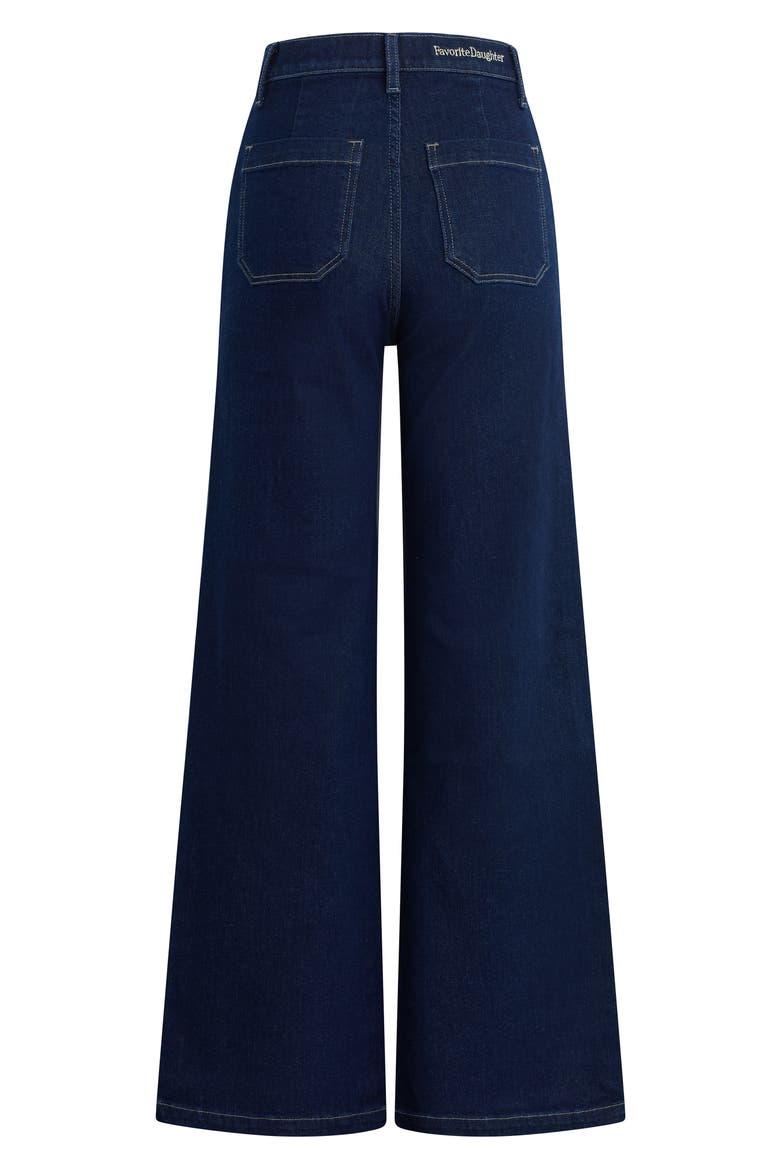 The Mischa Super High Waist Wide Leg Jeans, Alternate, color, PORTER