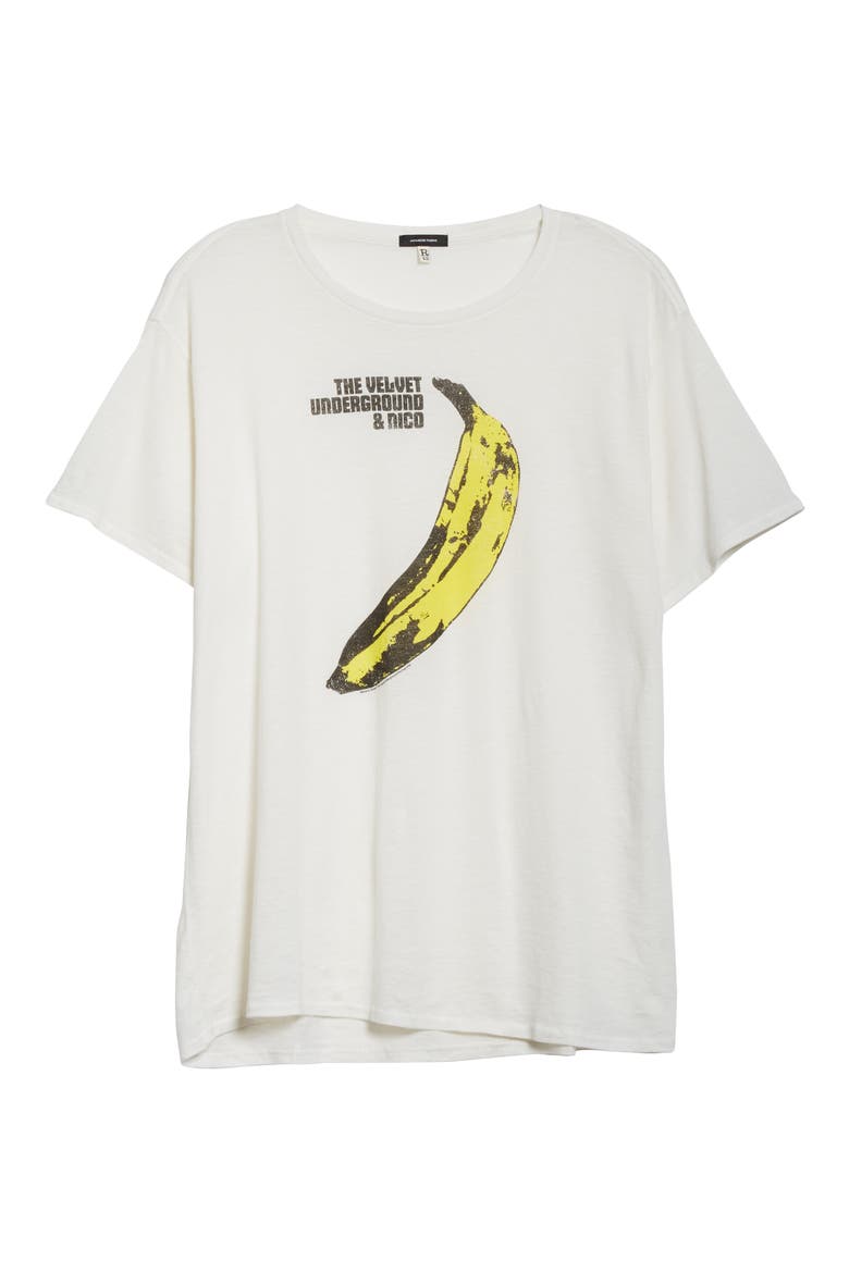 Velvet Underground Banana Graphic Tee, Alternate, color, ECRU