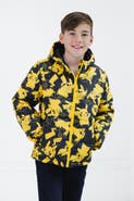 POKEMON Pikachu Hooded Puffer Coat