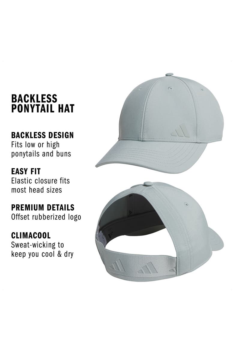 Backless 3 Baseball Cap, Alternate, color, WONDER SAGE GREEN