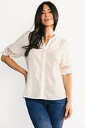 Baltic Børn Alba Button Up Top