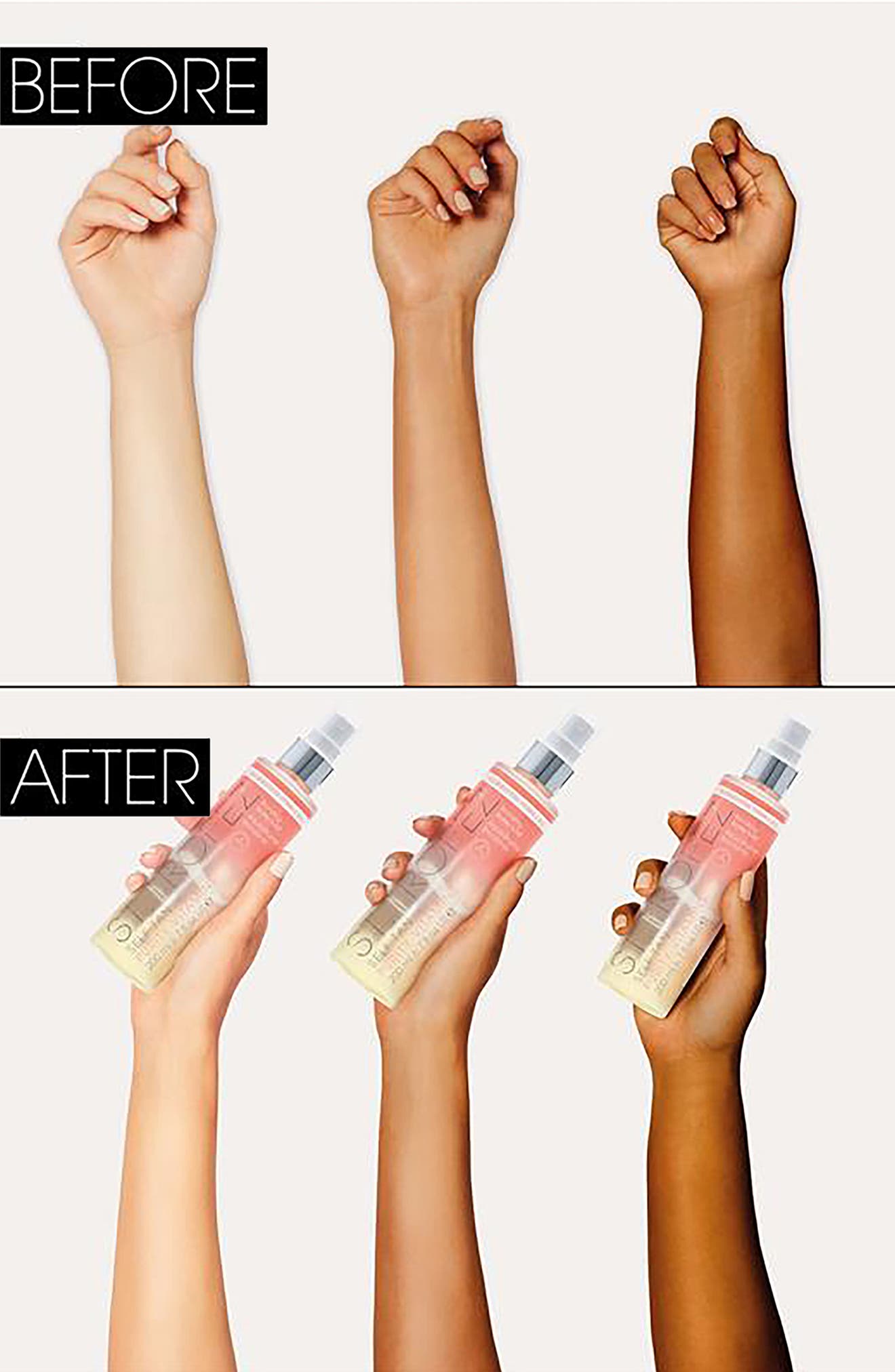 Self Tan Purity Vitamins Bronzing Water Body Mist (Women) | Nordstrom