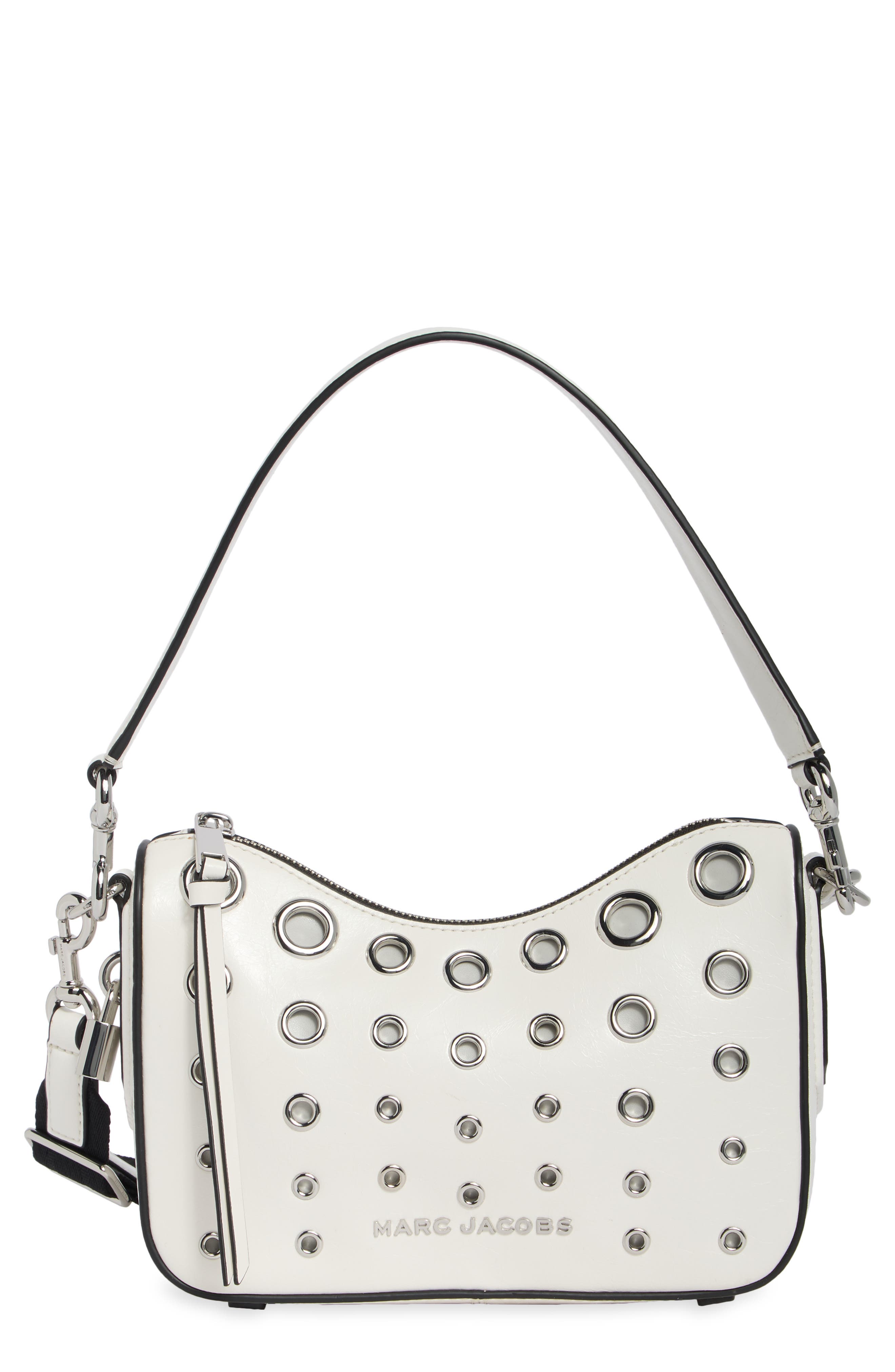 The Leather Small Convertible Shoulder Bag