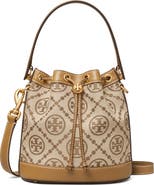 Tory Burch T Monogram Jacquard Bucket Bag