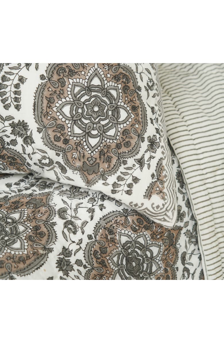 carol 
frank Freddie Onyx Bedding Single Quilt Collection, Alternate, color, Black