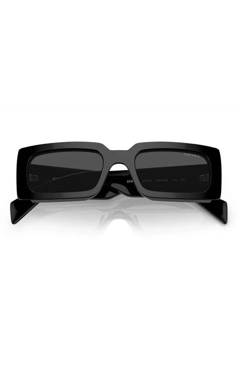 Prada 52mm Pillow Sunglasses, Alternate, color,