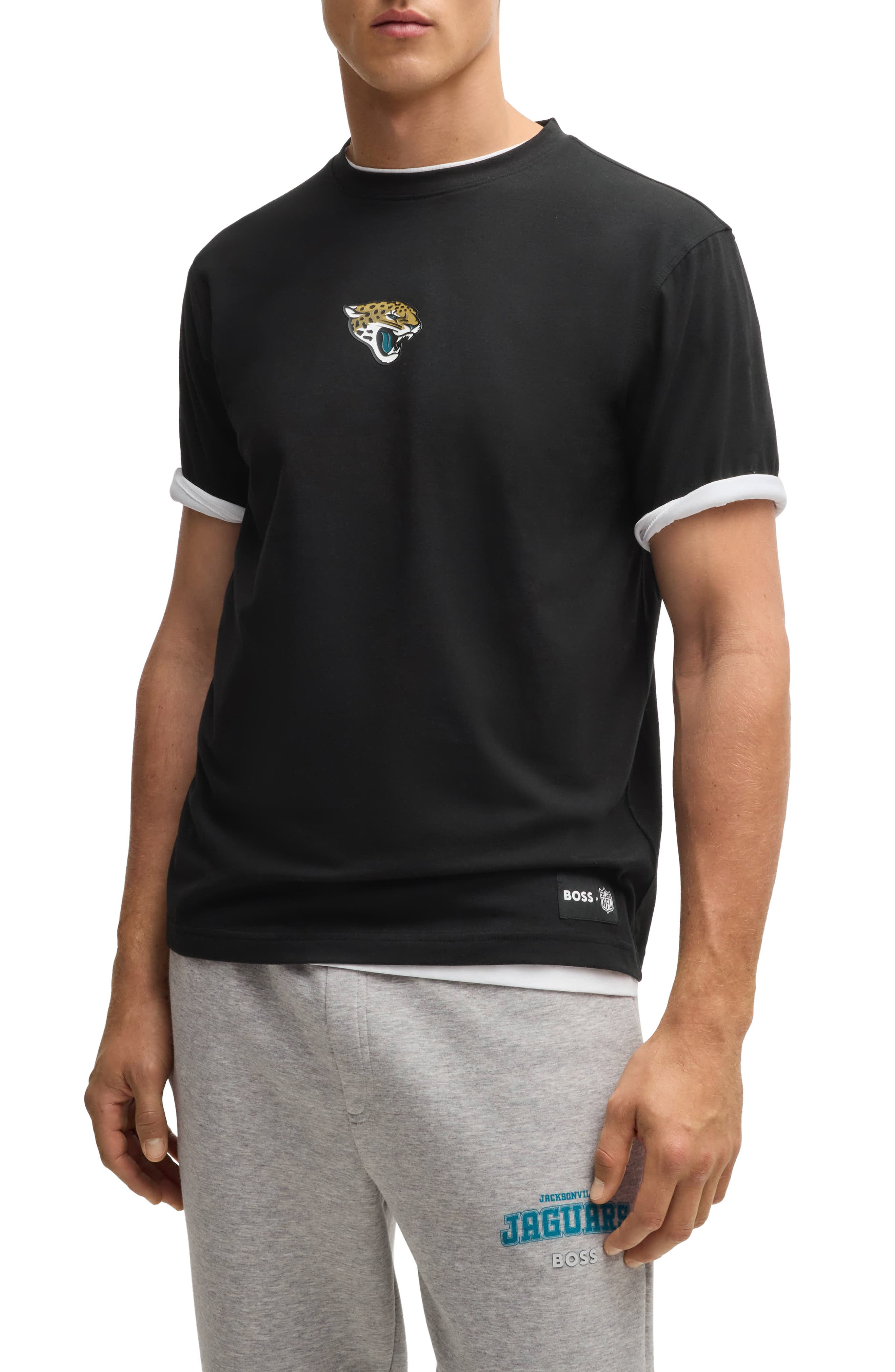 BOSS x NFL Stretch Cotton Graphic T-Shirt