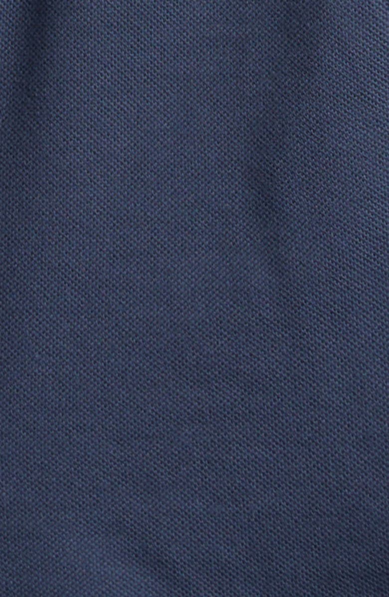 Moncler Kids' Tricolor Trim Cotton Piqué Polo & Shorts Set, Alternate, color, White/ Blue