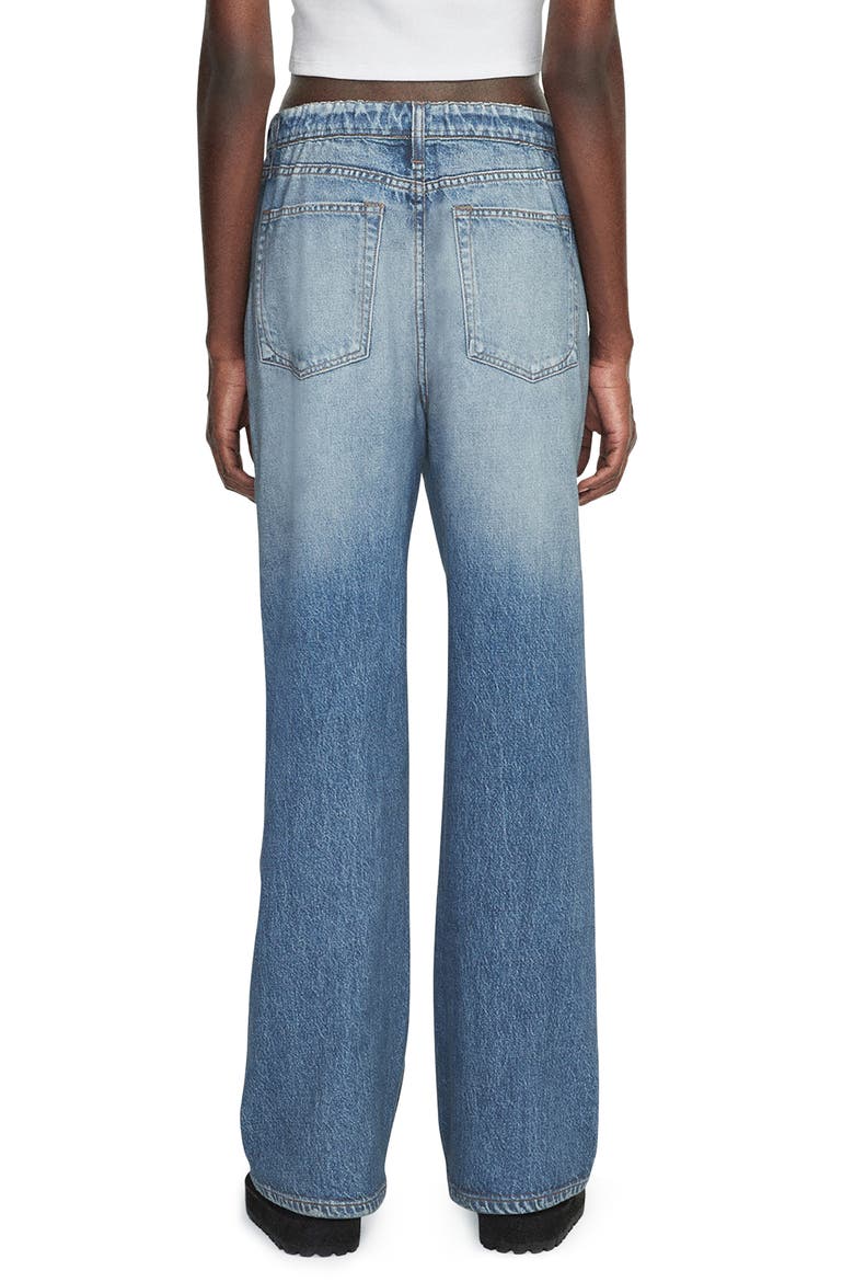 rb Miramar Shea Relaxed Straight Leg Cotton Terry Sweatpant Jeans, Alternate, color, NOOSA