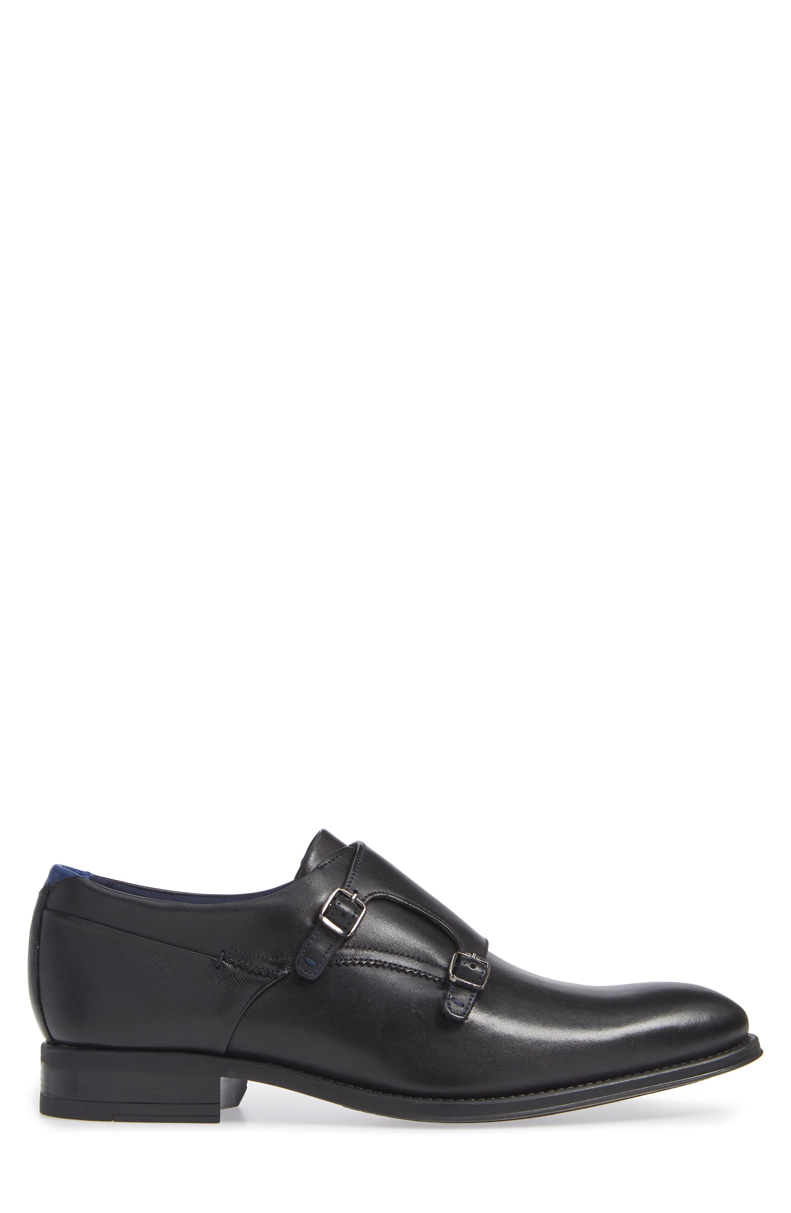 Ted Baker London Cathon Double Buckle Monk Shoe, Alternate, color, 