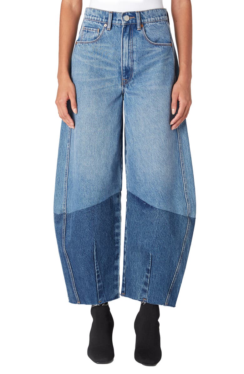 BLANKNYC Barrel Leg Jeans, Main, color, 