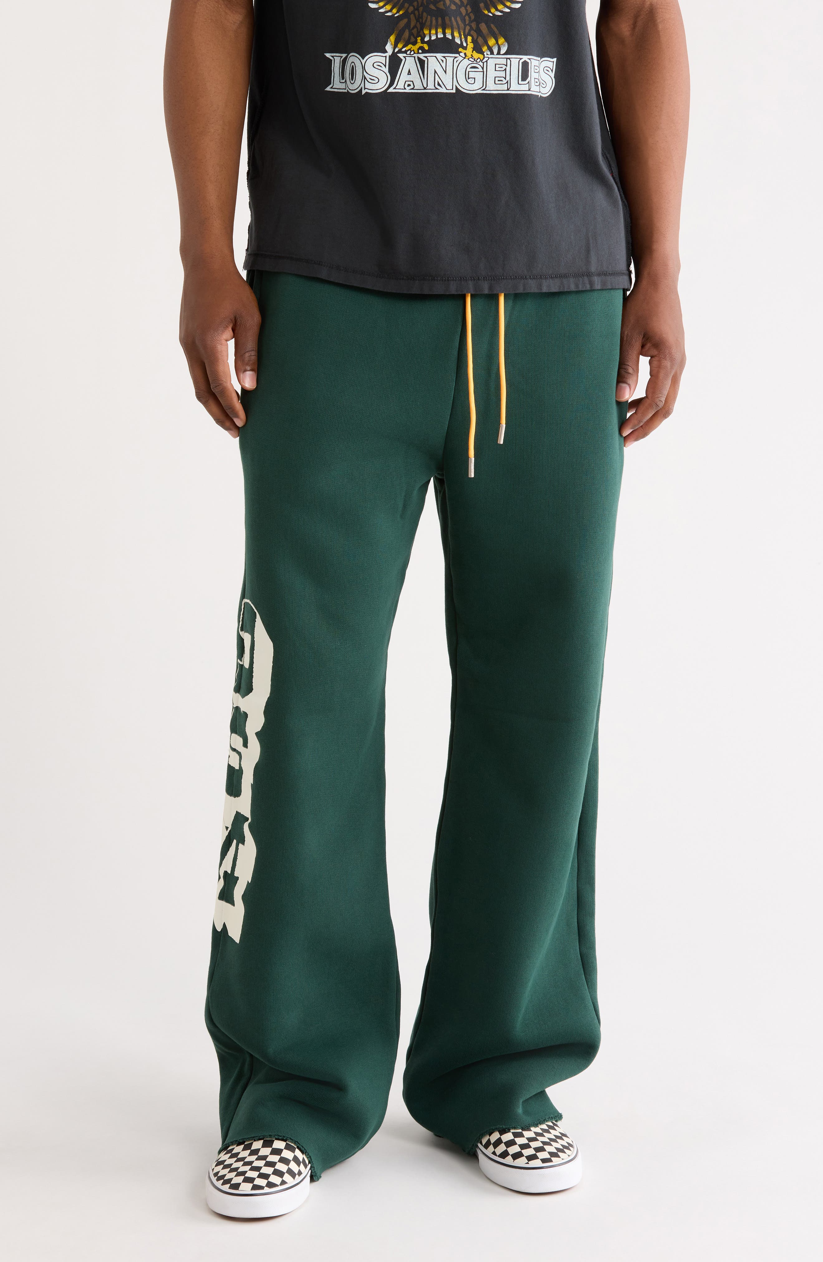 Star Drawstring Sweatpants