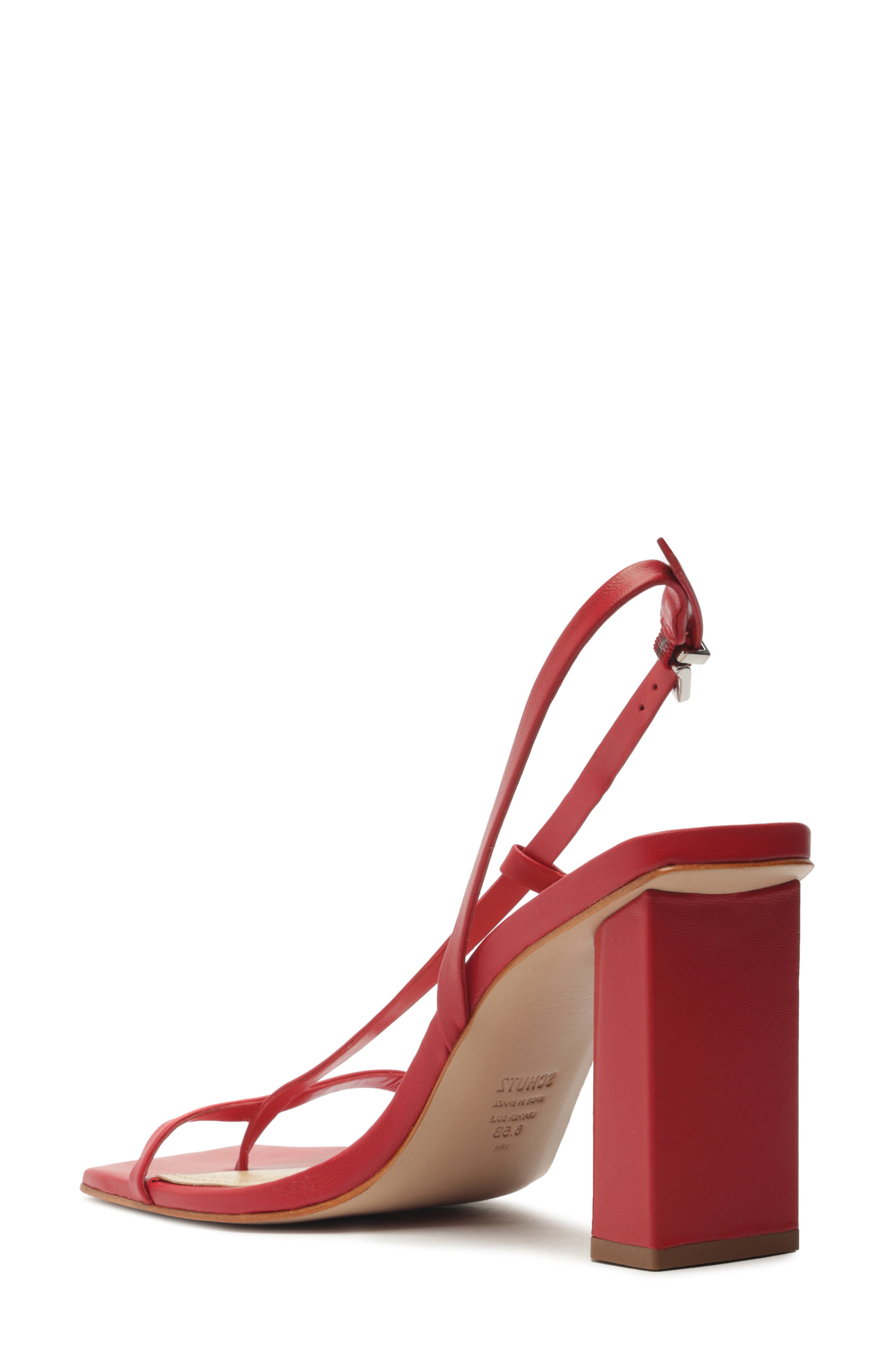 Schutz Heloise Block Heel Sandal, Alternate, color, 