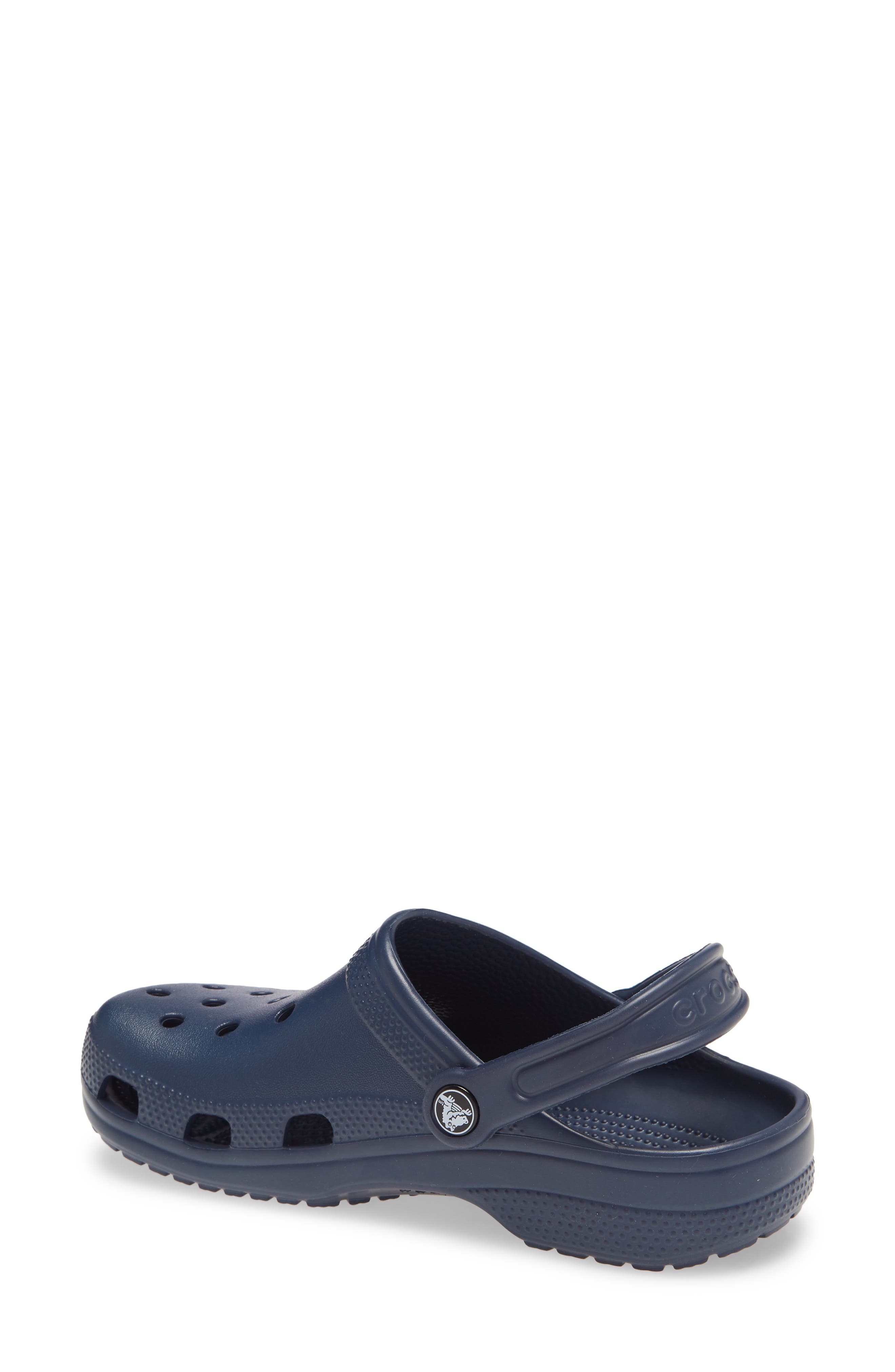 CROCS Classic Clog, Alternate, color, Navy