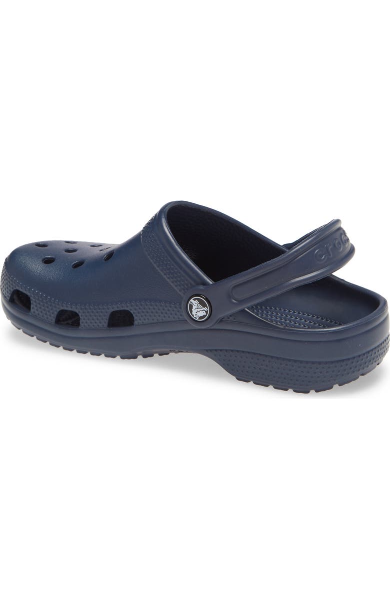 CROCS Classic Clog, Alternate, color, Navy