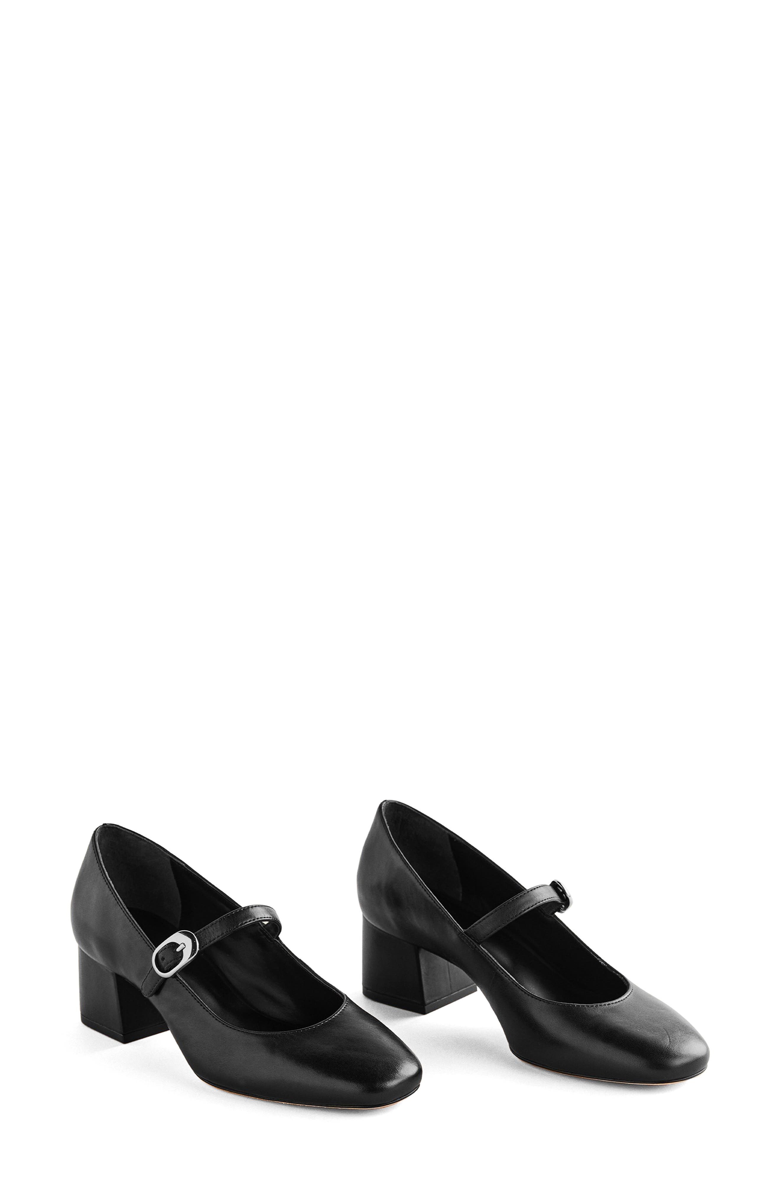 Reformation Max Block Heel Mary Jane Pump, Alternate, color, 