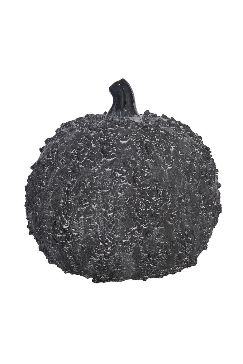LED Jack-O-Lantern Figurine, Alternate, color, Gray