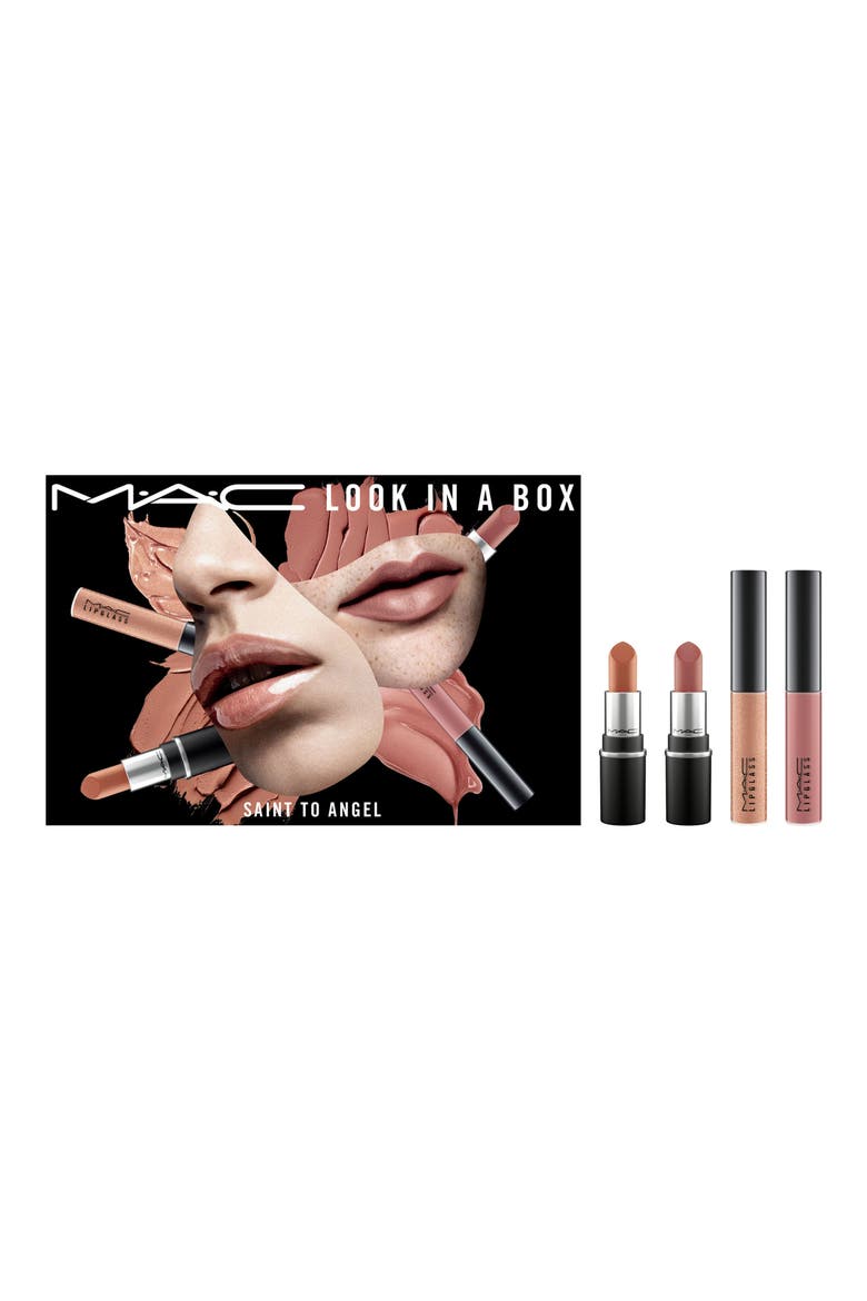 MAC Look in a Box Saint No Angel Mini Lip Kit (Nordstrom Exclusive), Alternate, color, NO COLOR