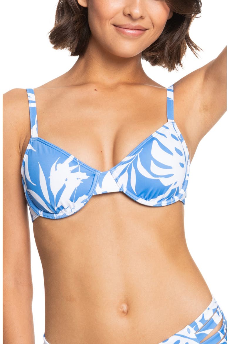 Love Bruna Underwire Bikini Top, Main, color, BLA7-REGATTA S SURF