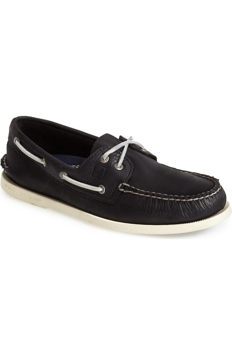 SPERRY TOP-SIDER<sup>®</sup> Sperry 'Authentic Original' Burnished Boat Shoe, Main, color,
