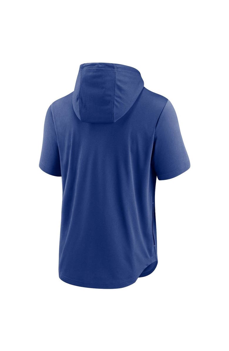 Nike Men's Nike Royal Chicago Cubs Home Team Short Sleeve Hoodie Top, Alternate, color, Royal