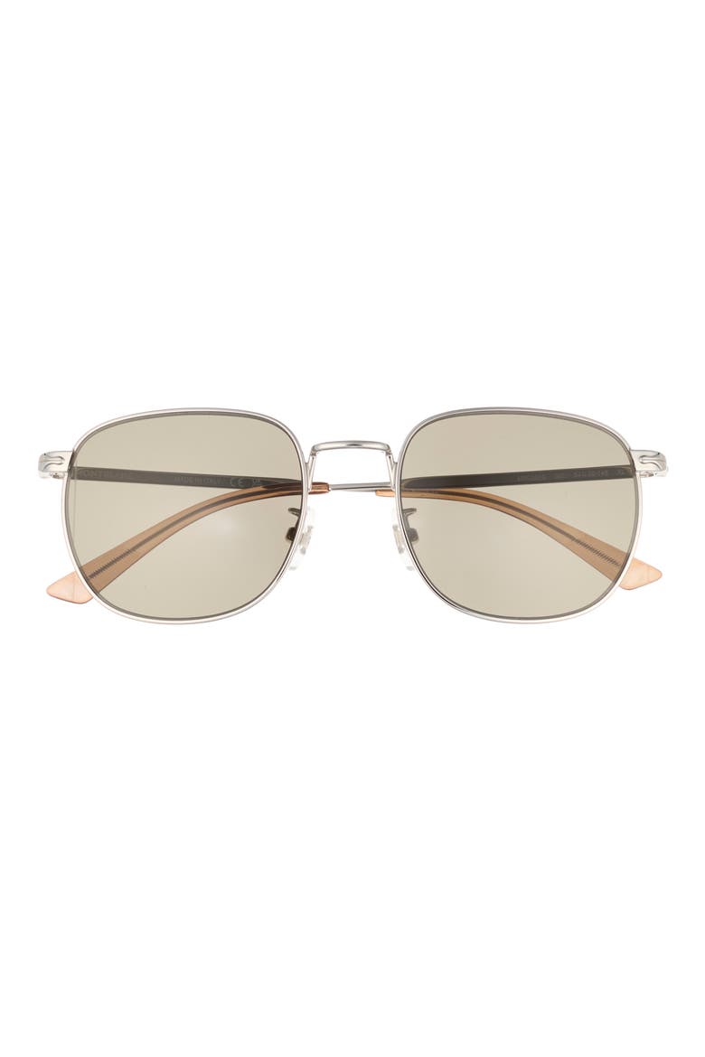 Square Sunglasses, Main, color, SILVER SILVER GREY