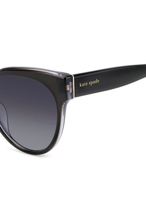 Kate Spade Aubriela 55mm Gradient Round Sunglasses