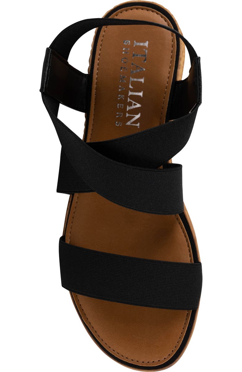 ITALIAN SHOEMAKERS Priola Sandal, Alternate, color, Black