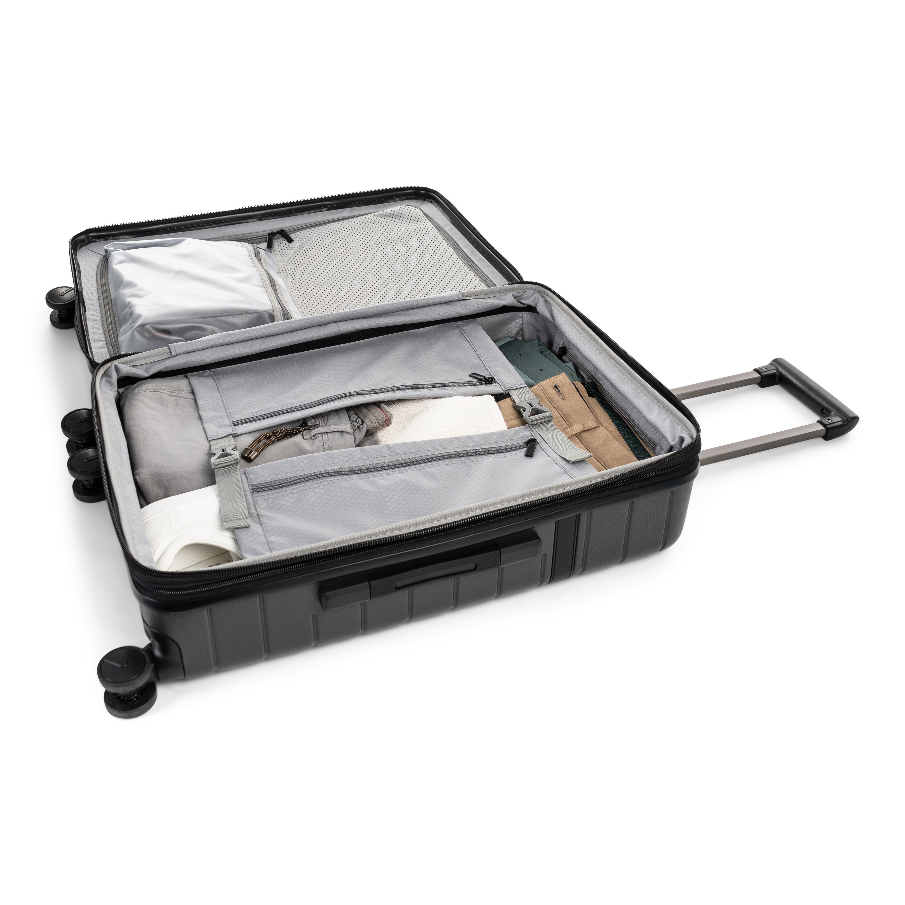 bugatti Hamburg Hardside Medium Luggage with Expansion, Alternate, color, 