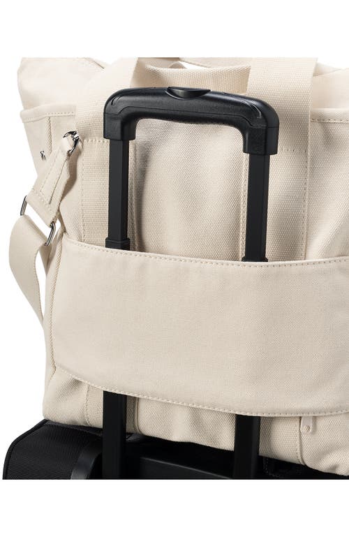 Lands' End Canvas Multiway Pocket Tote In Natural