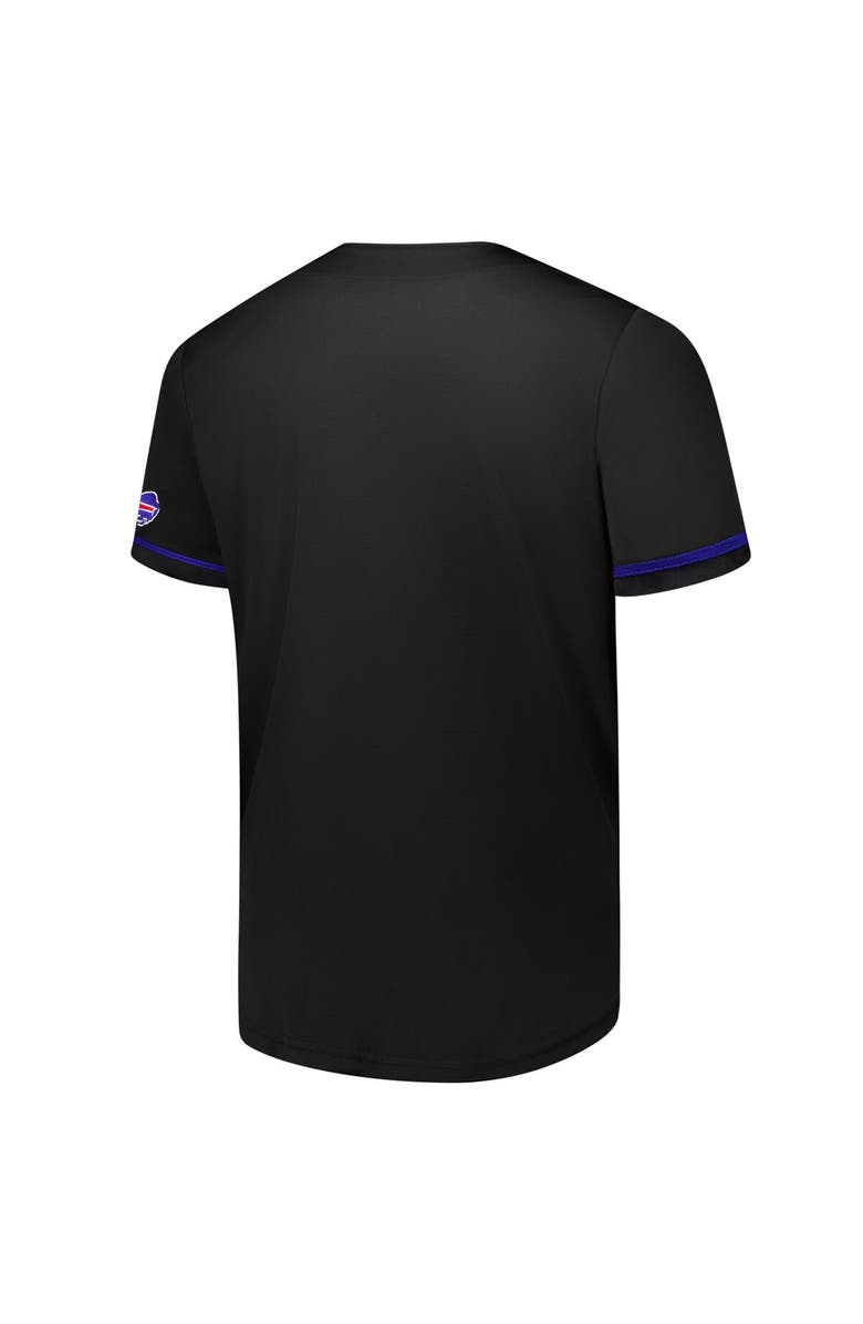 FANATICS Men's Fanatics  Black Buffalo Bills Pop Full-Button Jersey, Alternate, color, Black