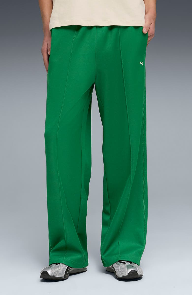 PUMA T7 Track Pants, Main, color, Archive Green
