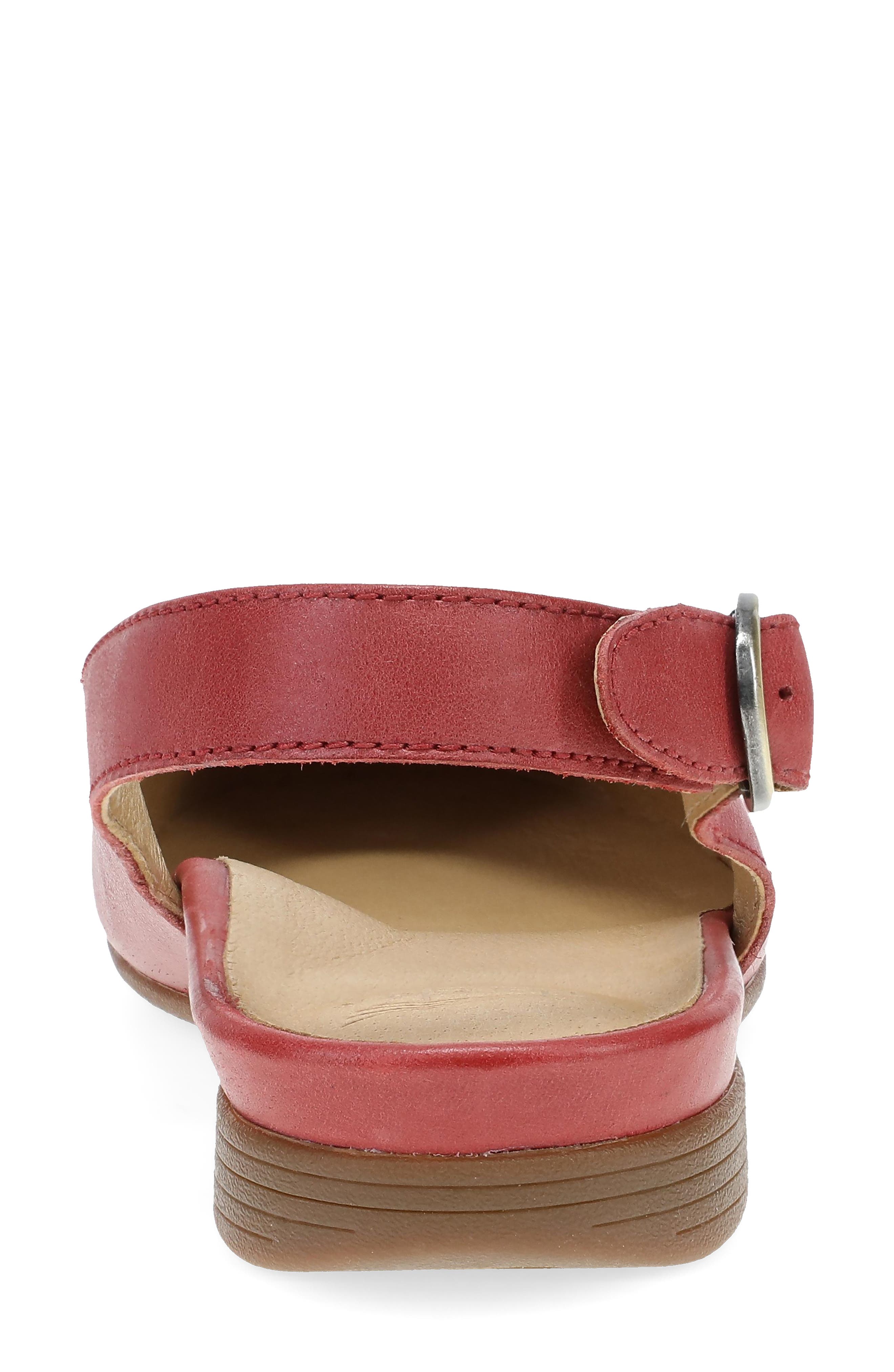 Dansko Lea Slingback Flat, Alternate, color, 