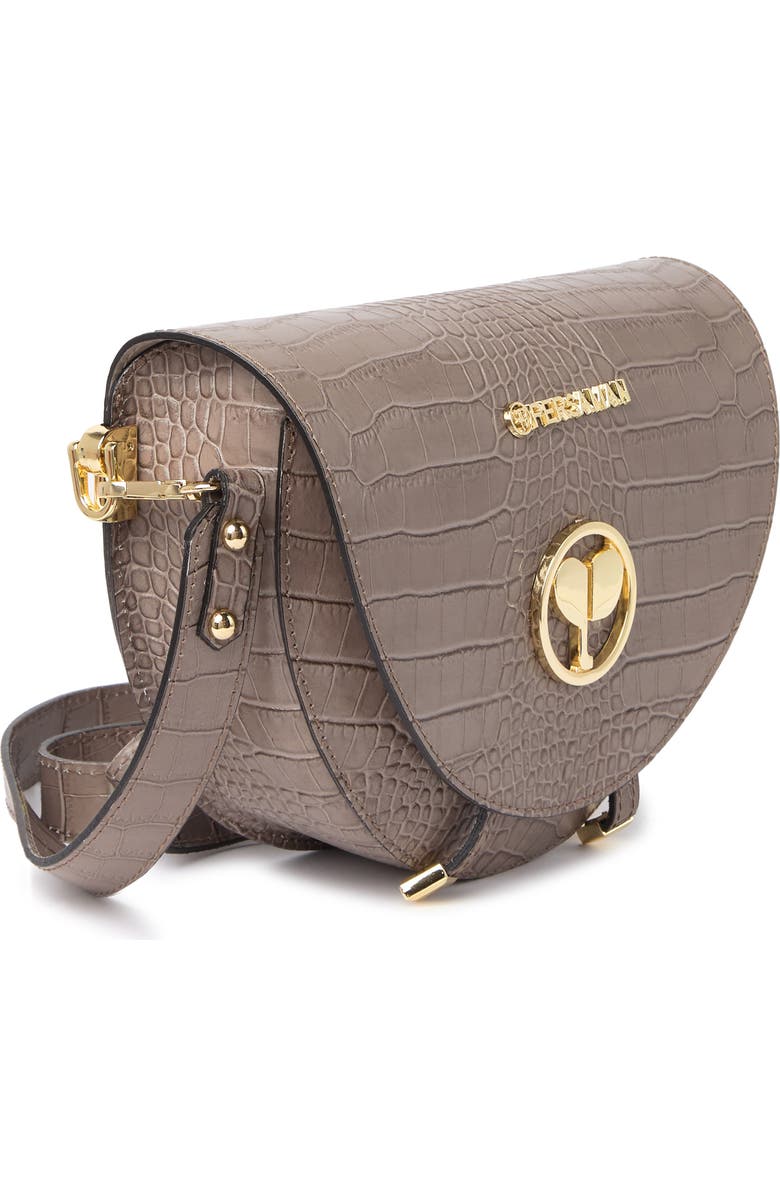 Persaman New York Gabriel Croc Embossed Crossbody, Alternate, color,