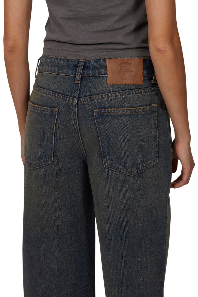 Baggy Vintage Wash  Denim Jeans, Alternate, color, Blue
