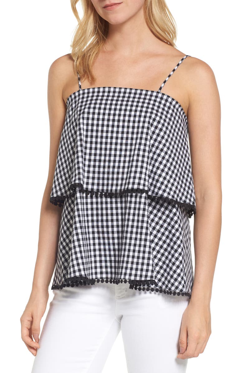 Pleione Tiered Babydoll Tank, Main, color,