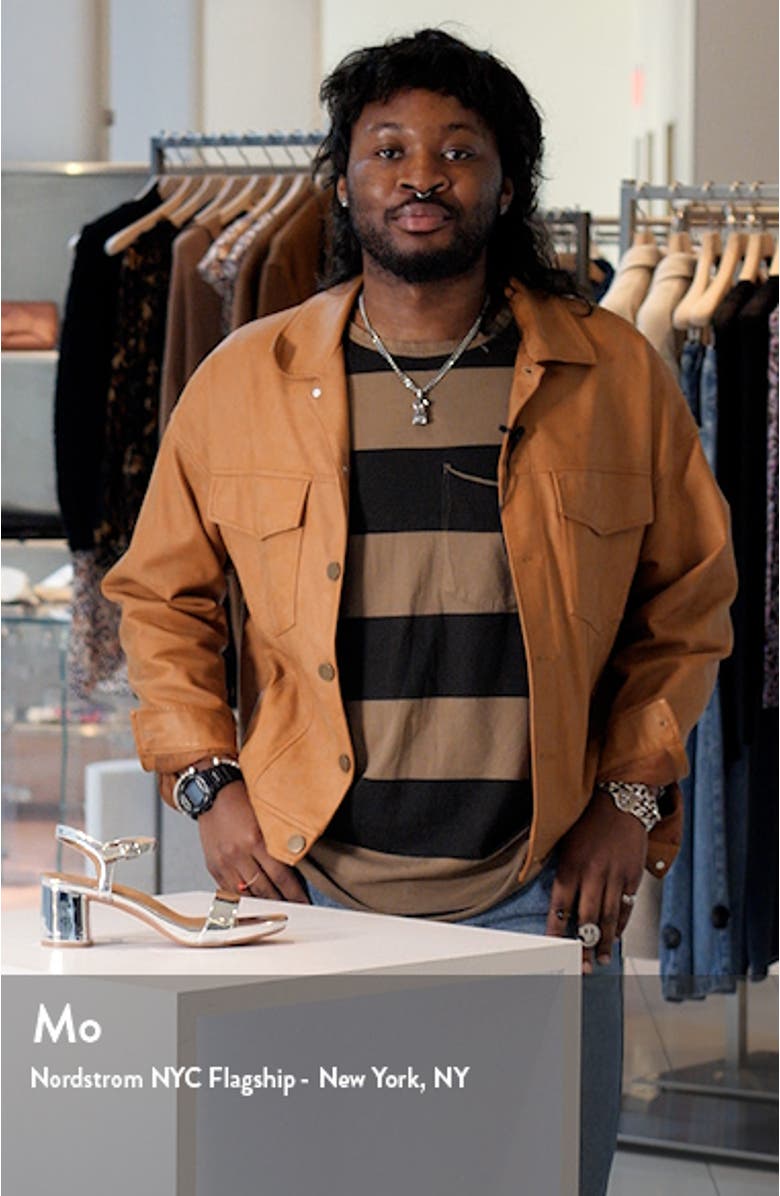 Izzy Ankle Strap Sandal, sales video thumbnail