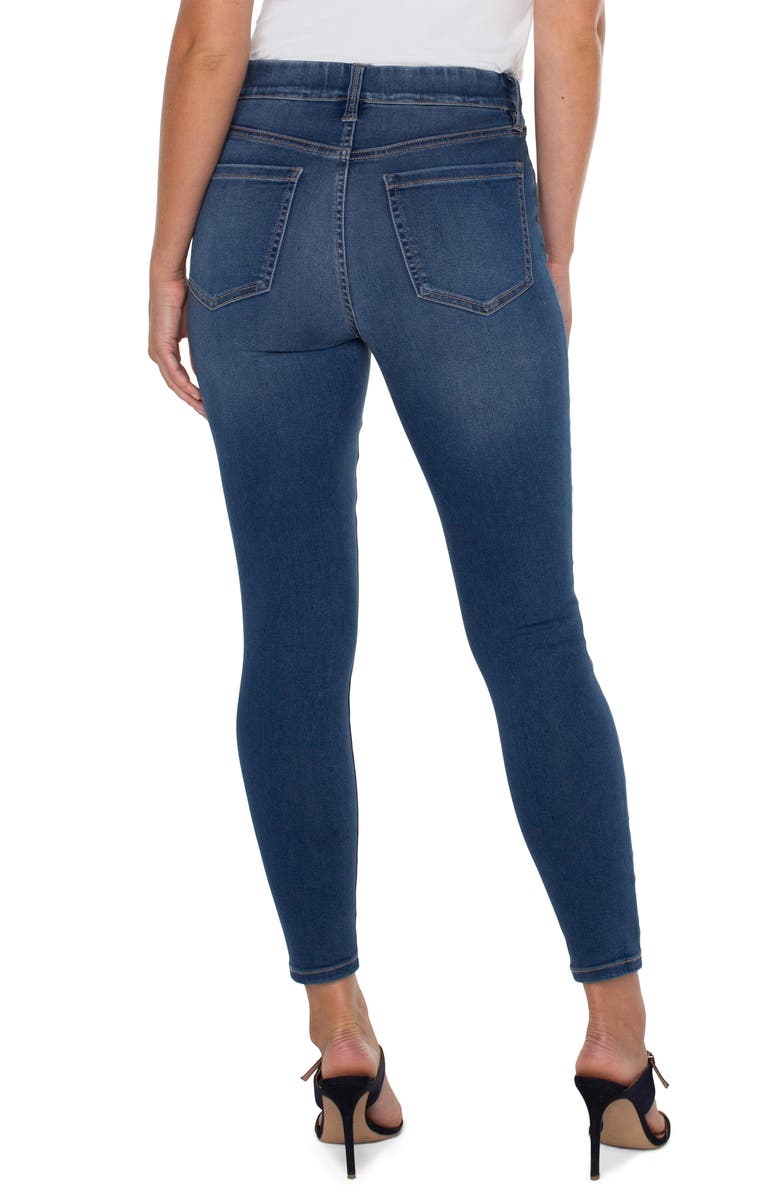 Liverpool Los Angeles Gia Forever Fit Pull-On Ankle Skinny Jeans, Alternate, color, 