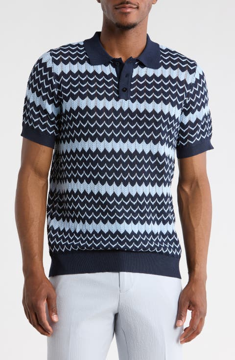 Slim Fit Polo Sweater
